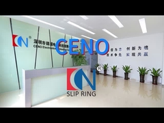 Ringe de glissement médical à grande vitesse avec 1800 tours par minute et 64 canaux de signaux coaxiaux