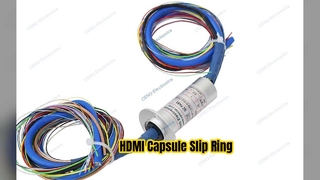 Bague collectrice de capsule HDMI avec Ethernet