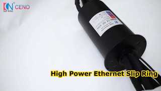 Solution Ethernet haute puissance à bague collectrice hybride