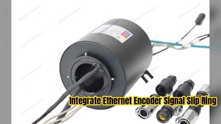 Intégrer le signal Ethernet et le signal de codage Slip Ring