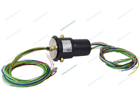 0 - union rotatoire pneumatique de 480V AC/DC avec la bague collectrice de prise électrique/signal d'Ethernet