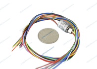 Mini Signal Capsule Slip Ring avec la prise électrique externe du diamètre 10mm