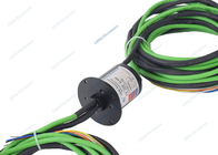Modbus Signal Slip Ring avec 10A de puissance électrique et de la bride pour l'automatique industrielle