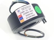 Prise électrique industrielle USB Gigabit Ethernet de bague collectrice de piédestal de cardan