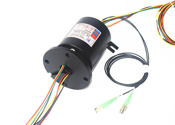 2 canaux FC/joint tournant optique fibre de RPA avec le connecteur de SM