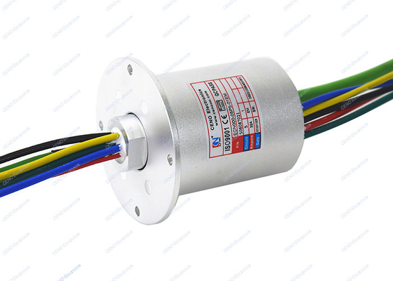 Tension d'estimation de la bague collectrice 415v de signal d'Ethernet 100m avec la bride