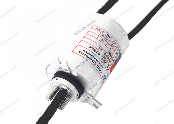 Glissement intégré industriel Ring With Encoder Signal And Electric Power