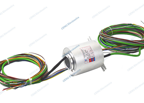 1000M Gigabit Ethernet Integrated glissent Ring Precious Metal Contact 0 - 300rpm