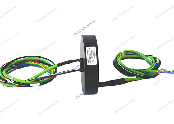Limite extrêmement mince de taille de Ring With 1000M Ethernet Signal For de glissement de crêpe