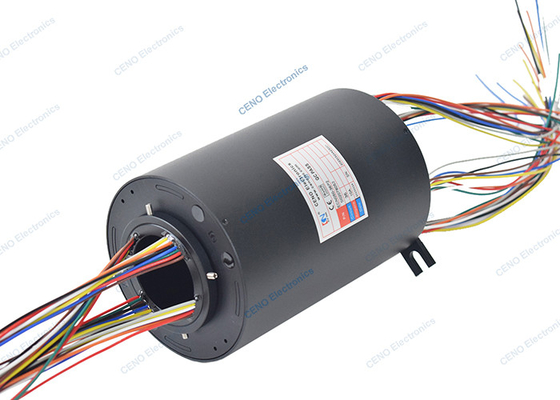 36 glissement creux Ring With Electrical Collector For d'axe des circuits 10A industriel