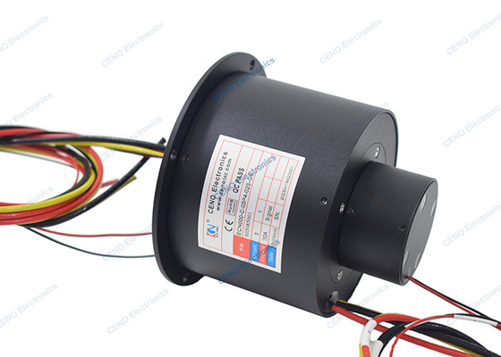 0 - application industrielle de Ring With Electrical Collector For du glissement 12000rpm à grande vitesse