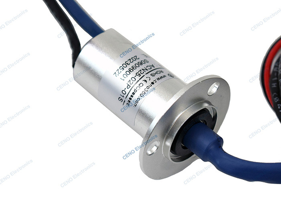 Joint tournant électrique combiné par signal de Mini Capsule Slip Ring With CANBUS de robot