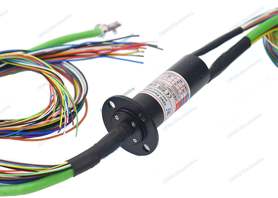 Collecteur électrique en miniature à 250 tr/min Ethernet