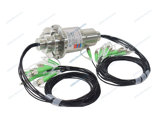 IP68 8 canaux Type de fibres SM FC-APC Joints rotatifs en fibre optique