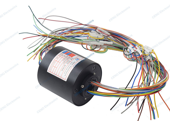 20 Circuits 2A 380V Voltage à travers la fente anneau de glissement avec 300Rpm pour le robot