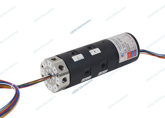 8 canaux Intégrer l'union rotative pneumatique avec 6m G1/8 