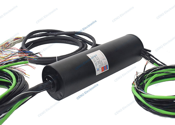 1000M Gigabit Ethernet Slip Ring avec RS485 pour le robot industriel automatique