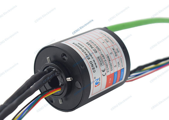 Ringe de glissement à basse température avec signal Gigabit Ethernet et perforation