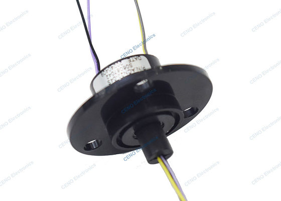 4 circuits de signal mini-anneau de glissement Capsule avec matériel plastique d'ingénierie