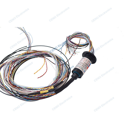 Capsule à anneau de glissement vidéo HDMI avec vidéo analogique PLA et signal Ethernet 100M