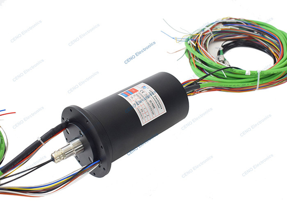 2 canaux SM joints rotatifs intégrés en fibre optique