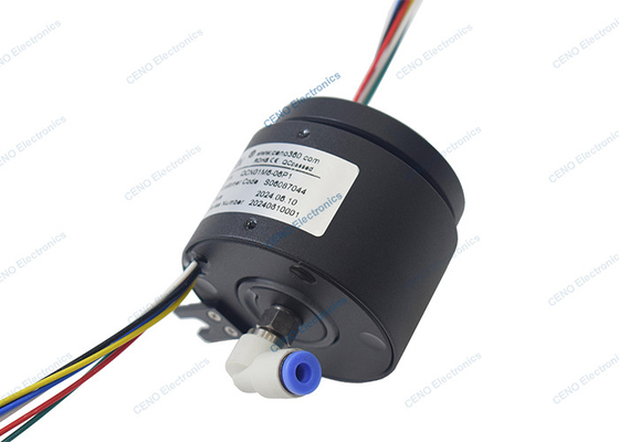1 canal M6*1.0 & Ø4mm tube d'air intégré Union hydraulique pneumatique rotative