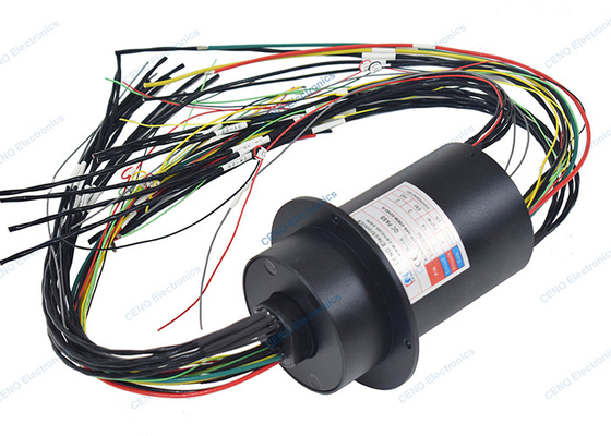 Intégrer la bague de glissement de signal haute définition avec Ethernet RS422 et 3G-SDI