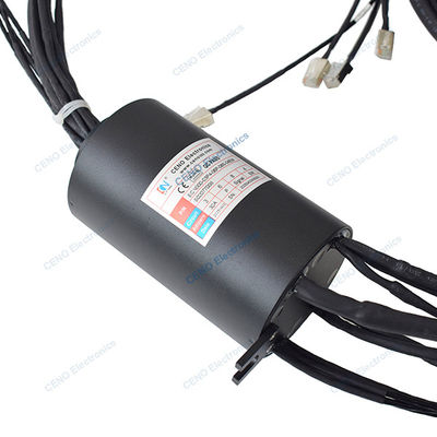 Rings de dérapage Ethernet avec signal électrique et Ethernet pour système industriel