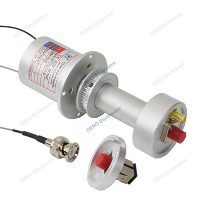 Intégrer le signal coaxial et FORJs anneau de glissement avec joint rotatif en fibre optique