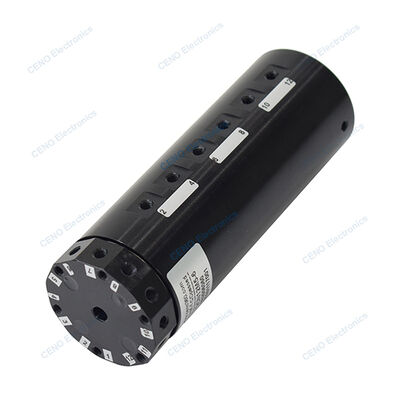 12 canaux d'union rotative pneumatique avec anneau de glissement de gaz de 30 tr/min pour robot industriel