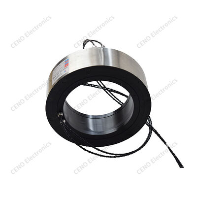260mm Large-Bore Through-Hole Slip Ring with IP65 & Aviation Connectors