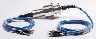 Bague collectrice électrique de fibre de la vitesse de rotation 150 compatible avec des protocoles de bus de données