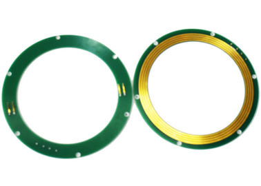 Application matérielle de l'excavatrice 0~12VAC/VDC de l'épaisseur 7mm de bague collectrice de crêpe de carte PCB