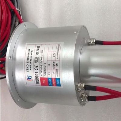 Bague collectrice imperméable de 220VDC 50rpm IP65 Gigabit Ethernet
