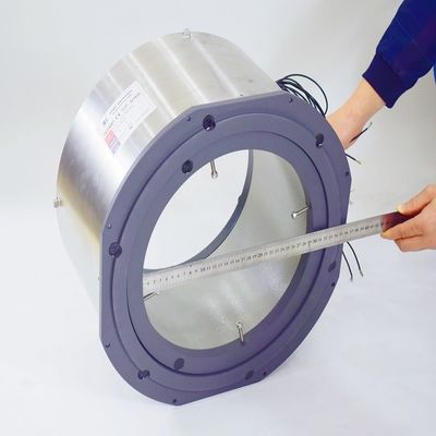 Grand axe creux 300mm par le fil de la bague collectrice 6 de trou