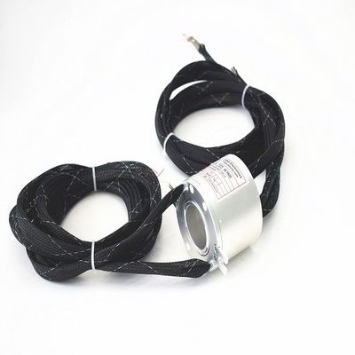 Glissement intérieur Ring With Transfer Power de joint tournant de trou de 24VDC 38.1mm